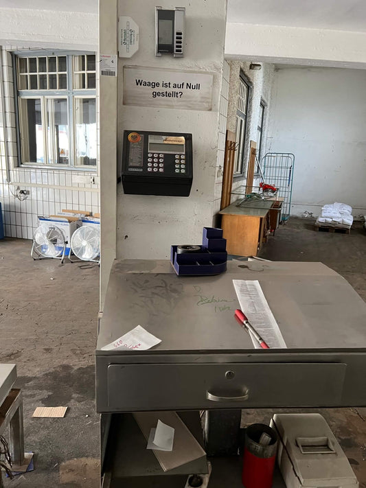 Bodenwaage Fabrikat BIZERBA bis 1500kg Tischwaage Fabrikat BIZERBA bis 150kg