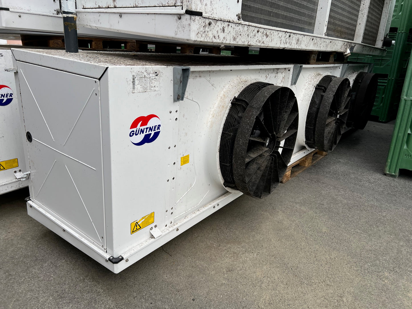 Verdampfer Güntner mit 3 Lüfter 710mm,