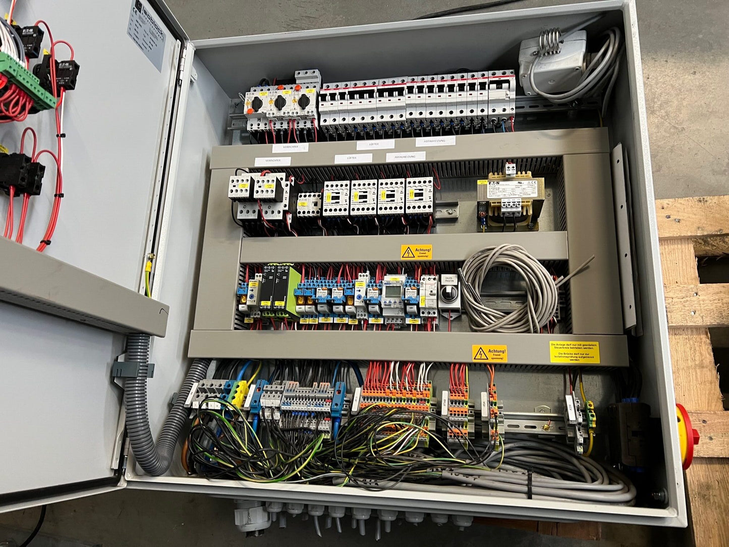 Bitzer LH135 Kühlaggregat mit Verdampfer und Schalkasten