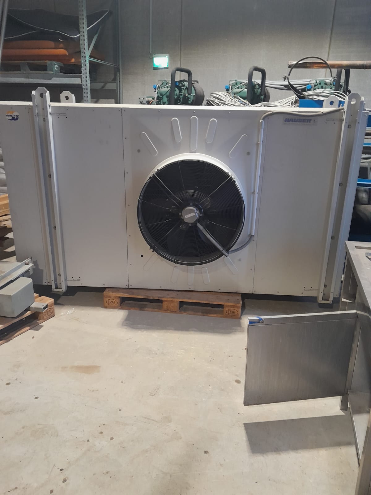 Schockfroster Verbundanlage Bitzer Schraube