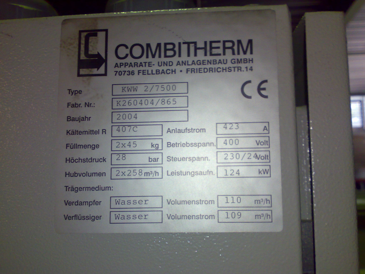 COMBITHERM Kaltwassersatz