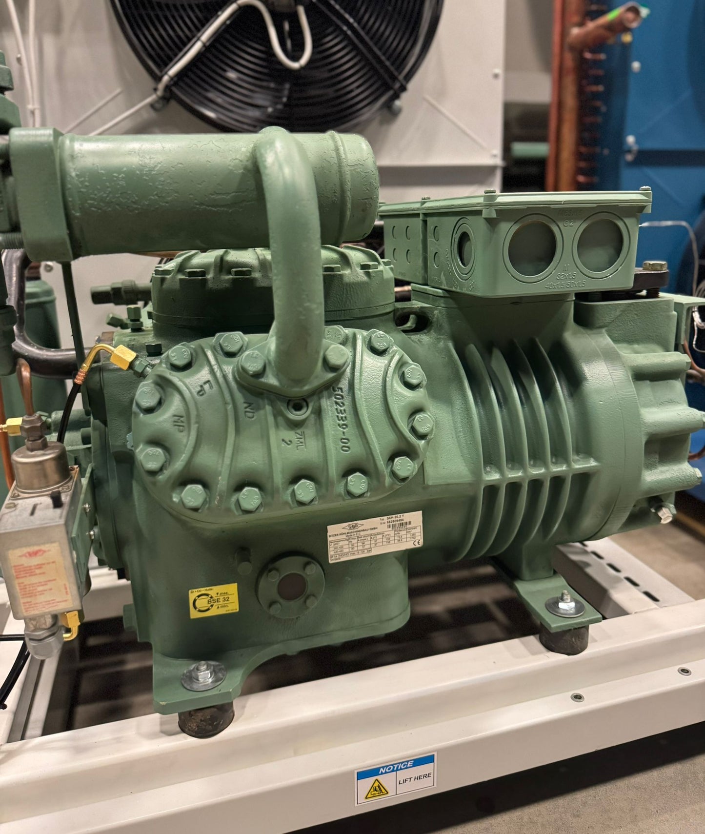 Bitzer Verdichter, Kompressor Zweistufig S6H-20.2Y