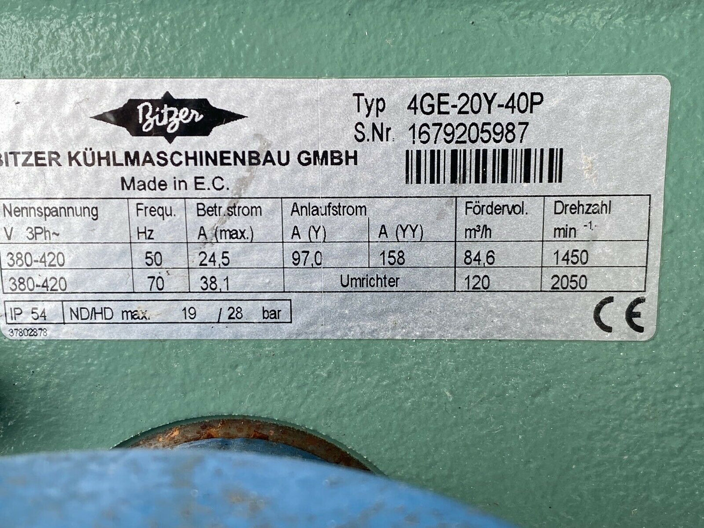 Doppelverbundanlage mit BITZER Verdichtern