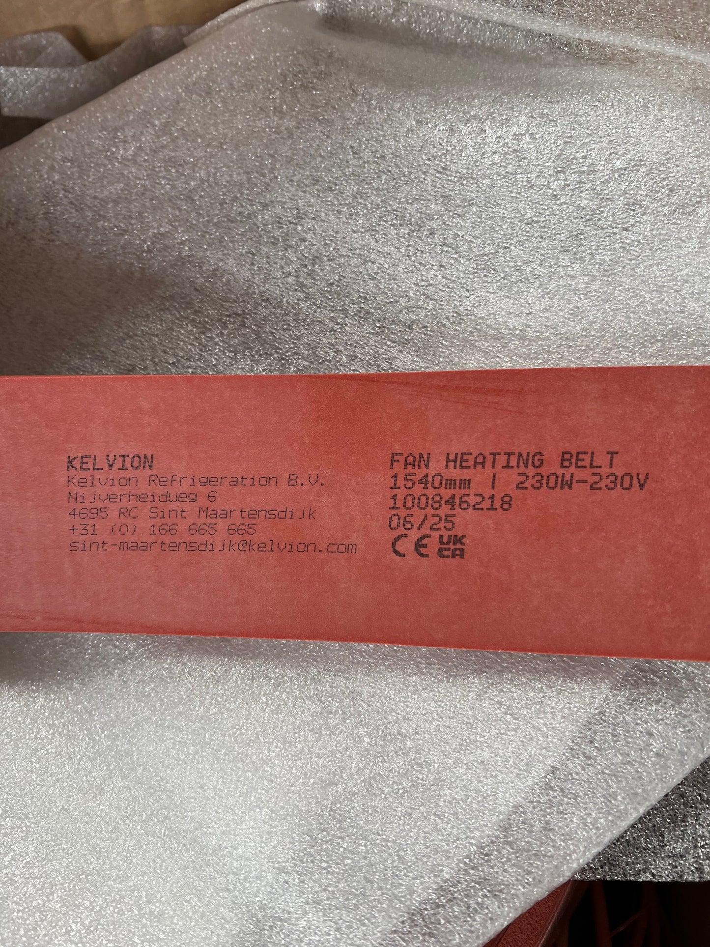 Lüfter Abtauheizung Gürtel Isoliert,  Fan Heating Insulated