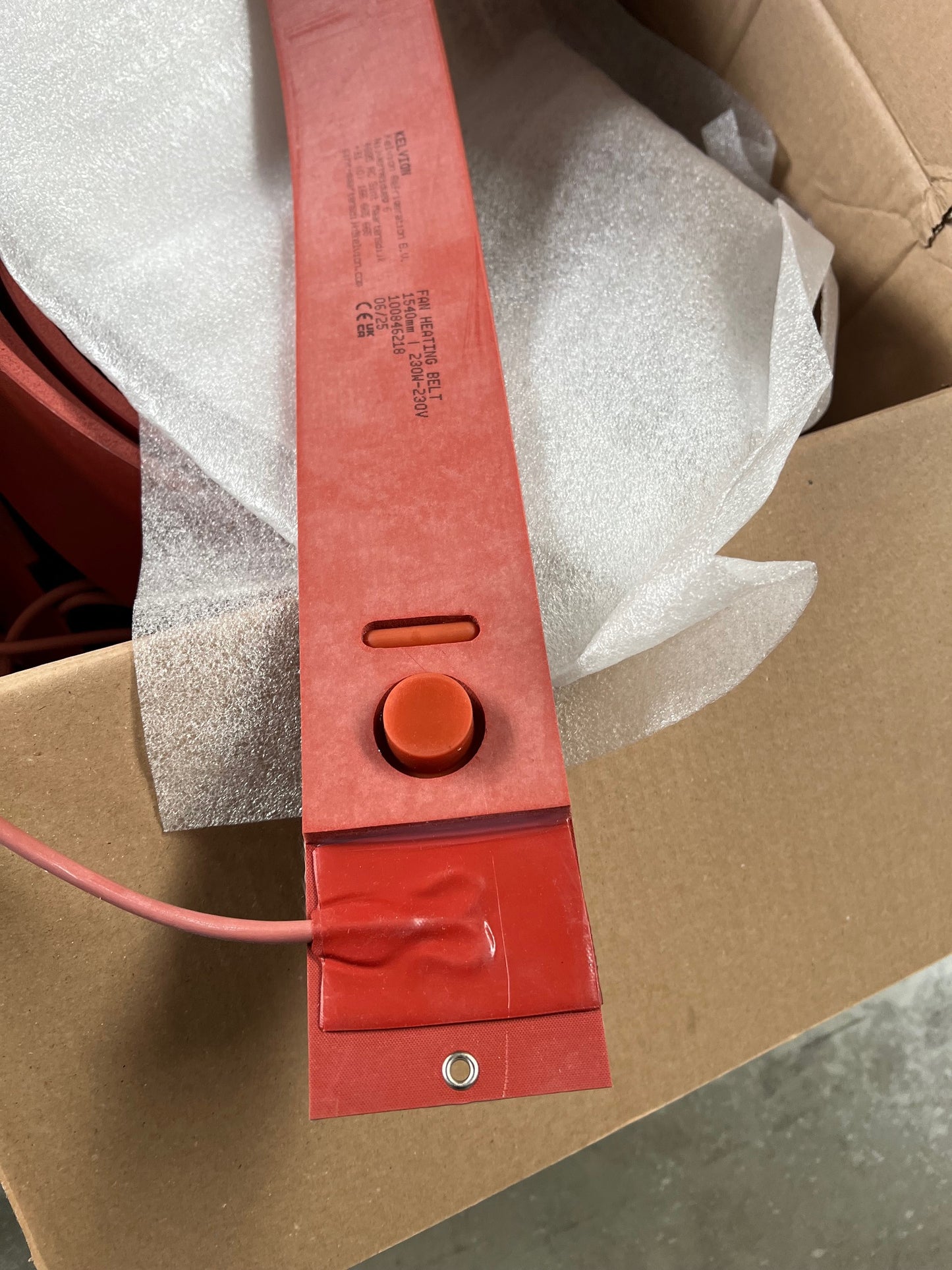 Lüfter Abtauheizung Gürtel Isoliert,  Fan Heating Insulated
