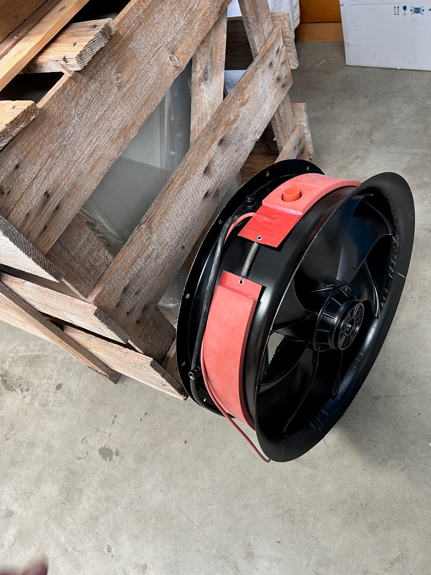 Lüfter Abtauheizung Gürtel Isoliert,  Fan Heating Insulated
