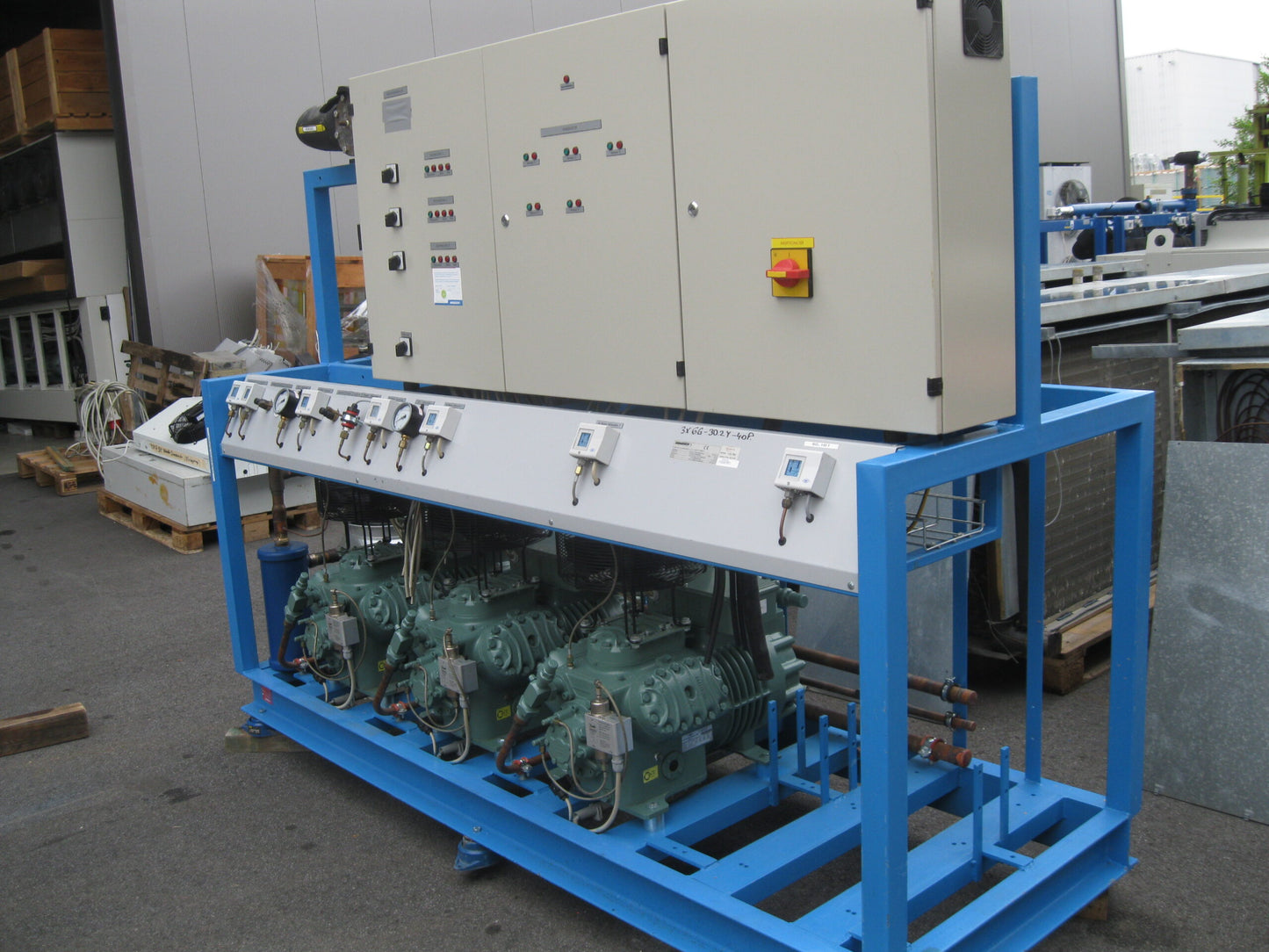 Verbundanlage HAUSER mit BITZER Verdichter