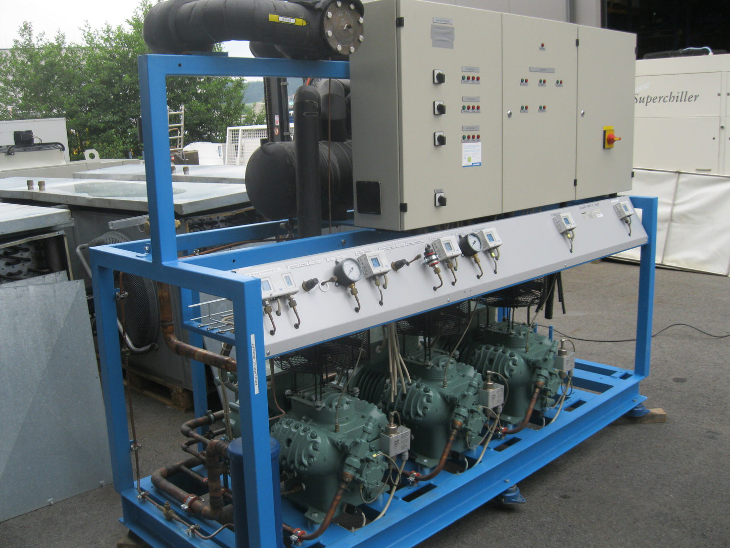 Verbundanlage HAUSER mit BITZER Verdichter