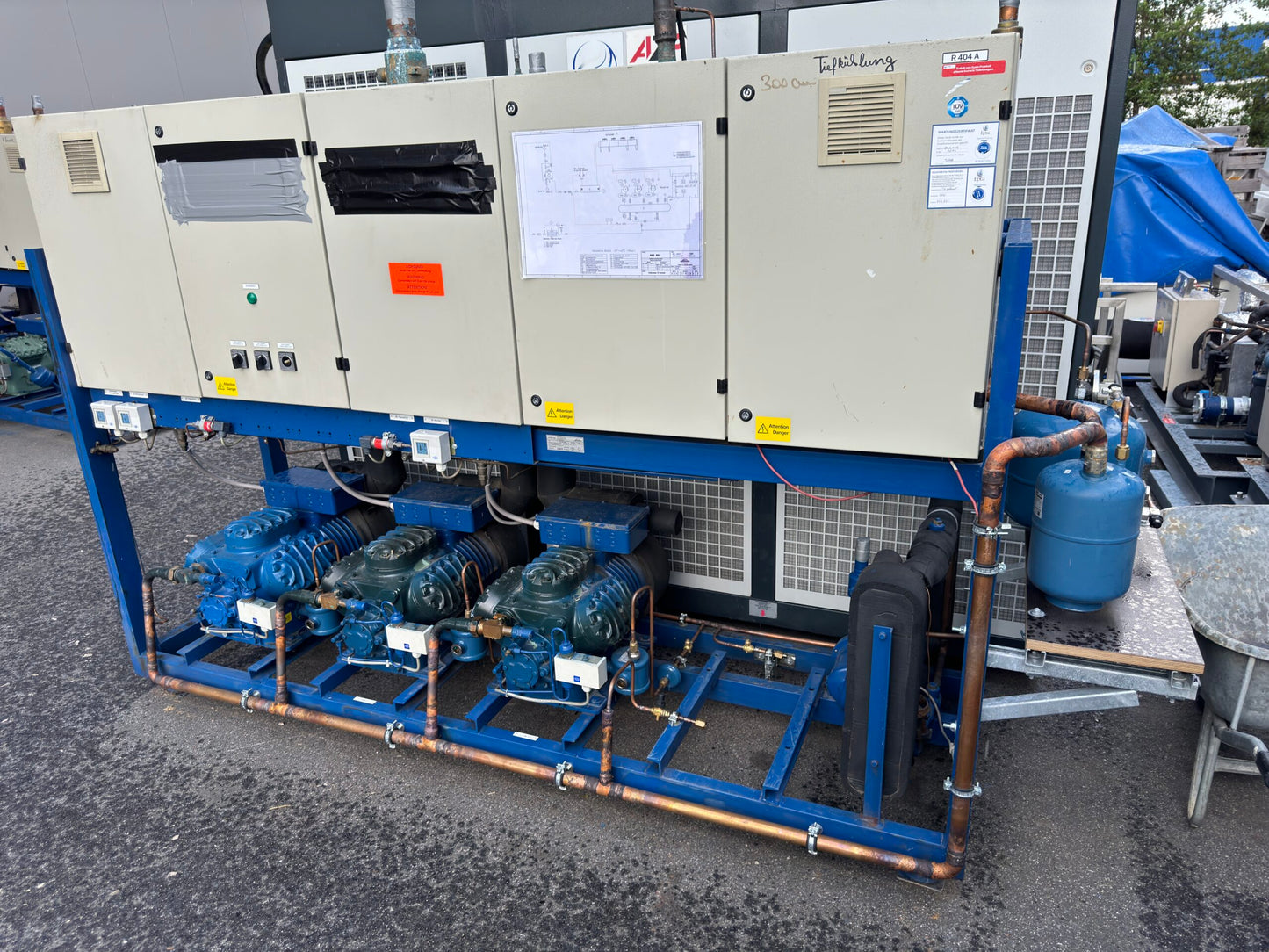 Verbundanlage mit BITZER Verdichter