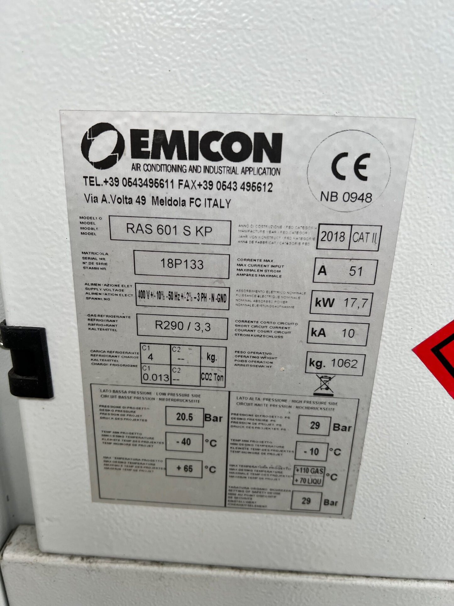 Kaltwassersatz EMICON