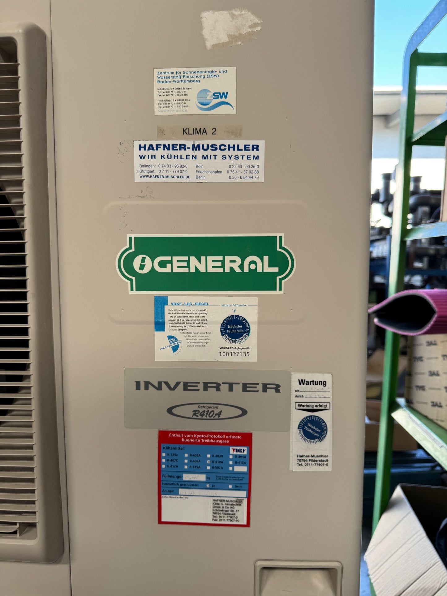 Klimaanlage INVERTER mit Fujitsu Deckenkasettes