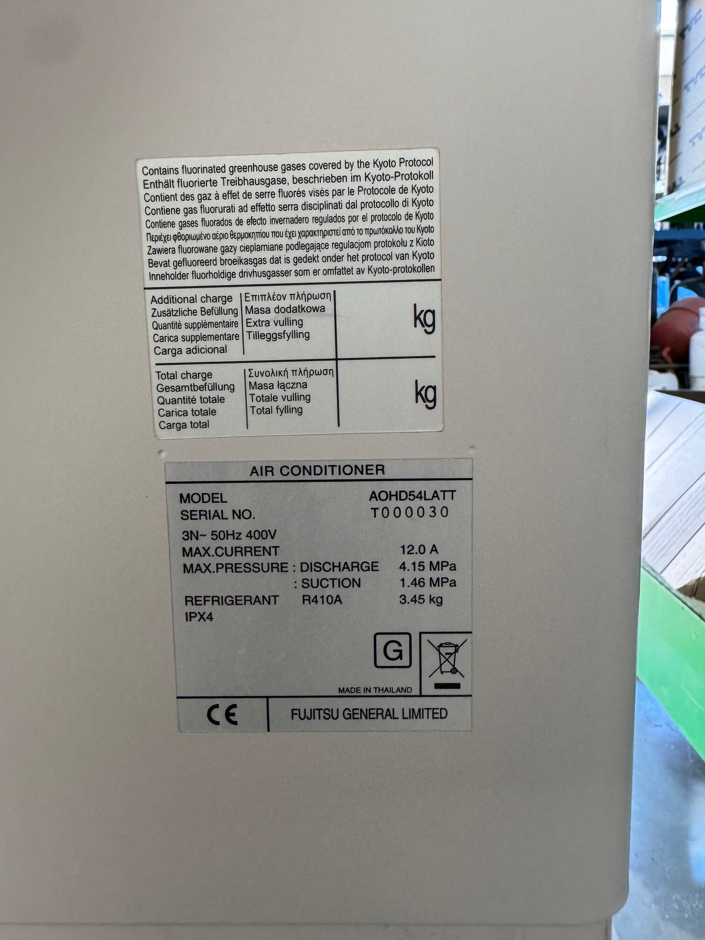 Klimaanlage INVERTER mit Fujitsu Deckenkasettes