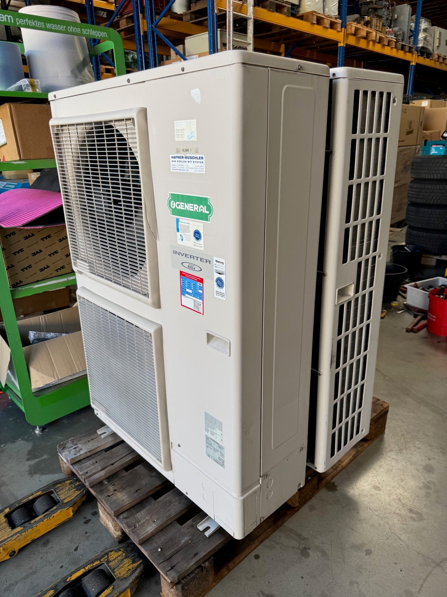 Klimaanlage INVERTER mit Fujitsu Deckenkasettes