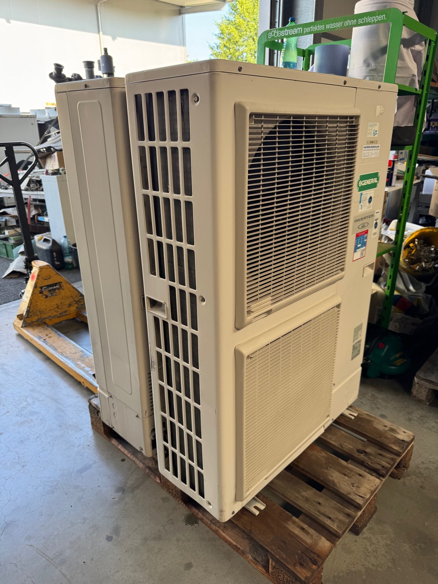 Klimaanlage INVERTER mit Fujitsu Deckenkasettes