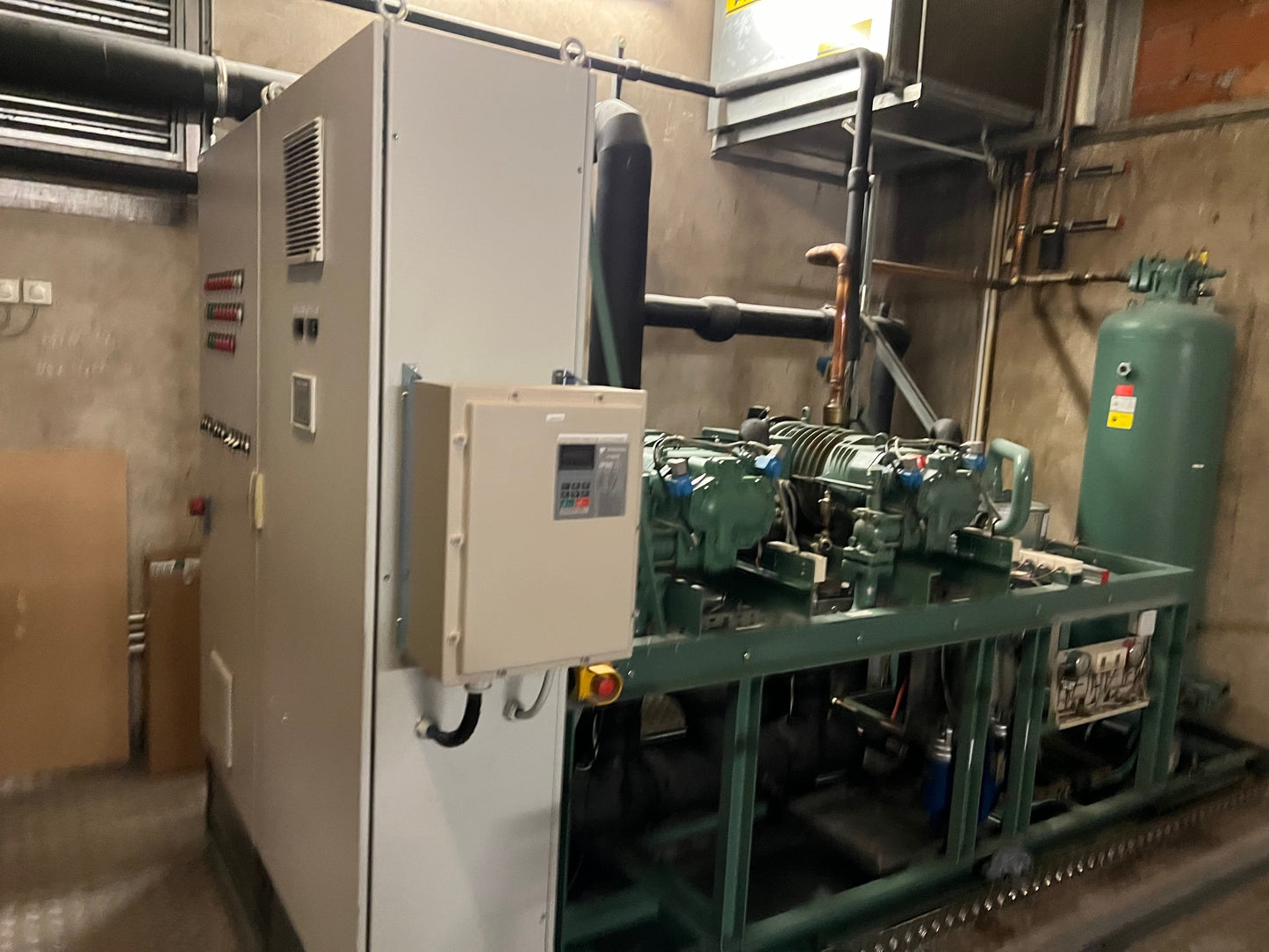 Schockfroster Verbundanlage