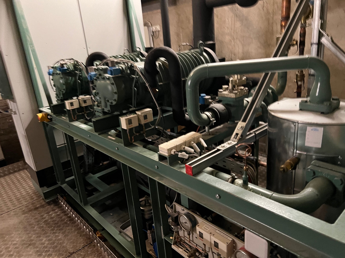 Schockfroster Verbundanlage