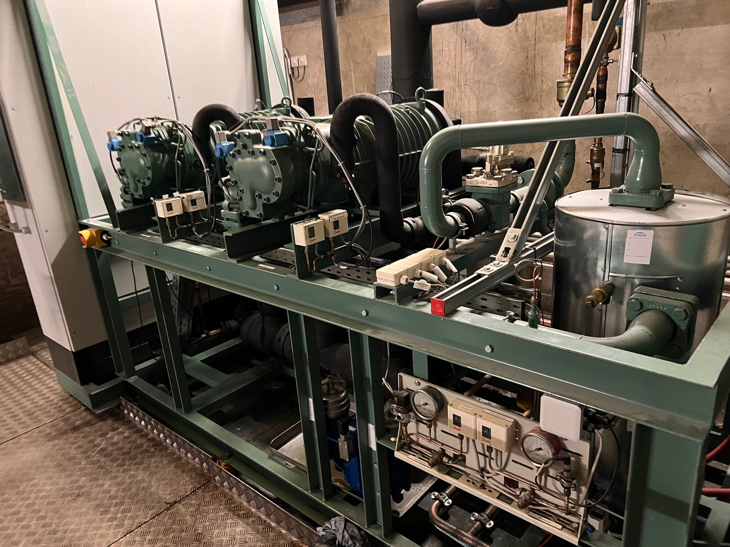 Schockfroster Verbundanlage