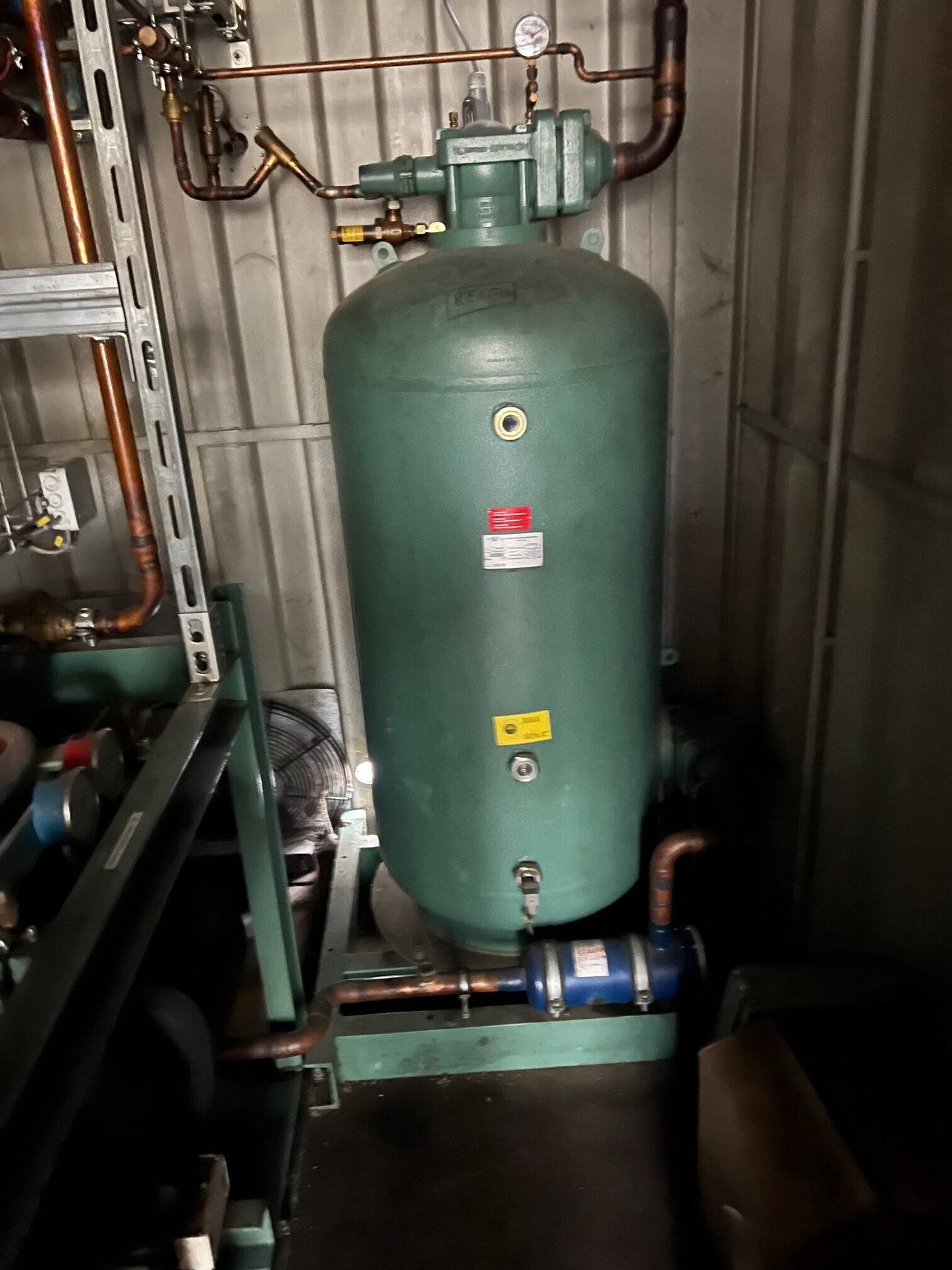 Schockfrostanlage, Verbundanlage mit 6 Stk. Verdichter- Kompressor Bitzer S6F-30.2Y