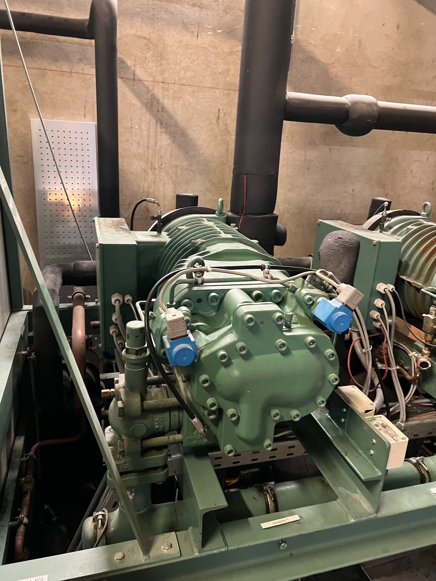 Schockfroster Verbundanlage