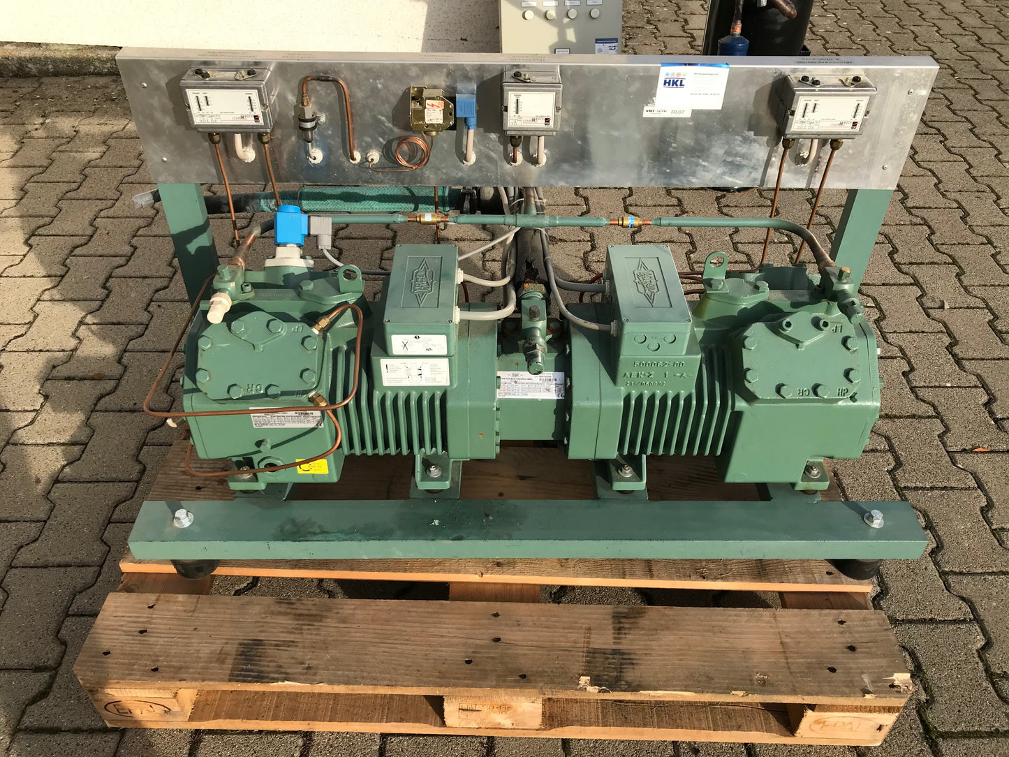 Verbundanlage mit BITZER Tandem Verdichter