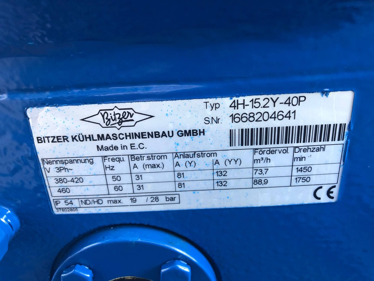 Verbundanlage mit BITZER Verdichter