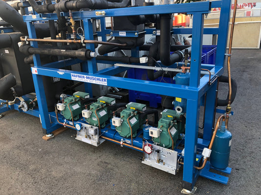 Verbundanlage mit BITZER CO2 Verdichtern