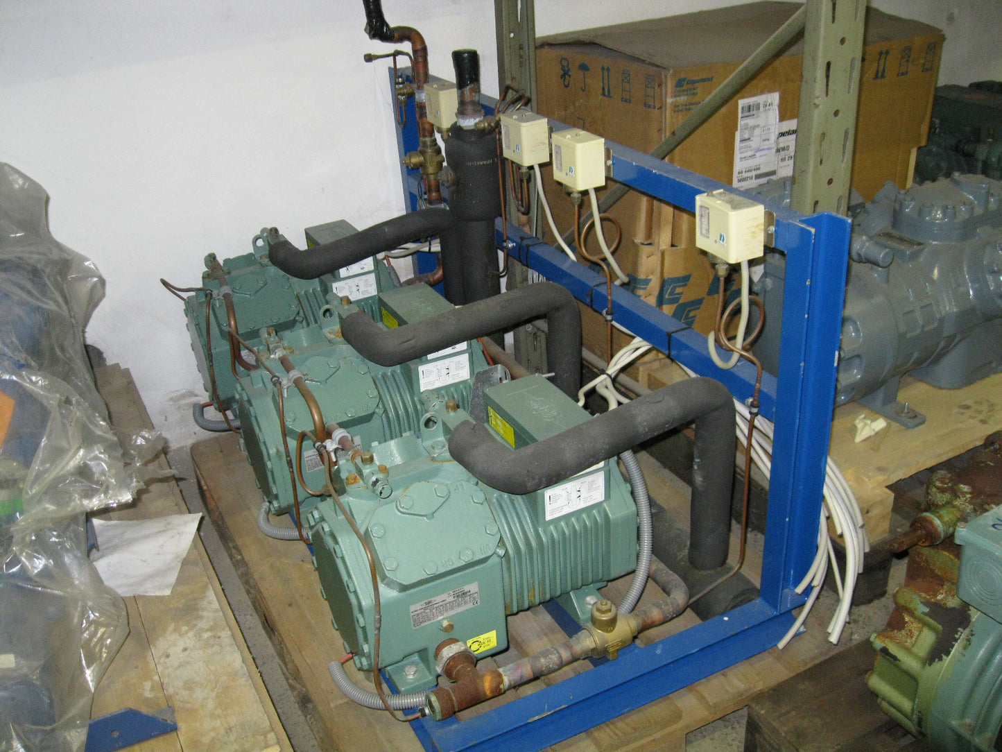 Verbundanlage LINDE mit BITZER Verdichter