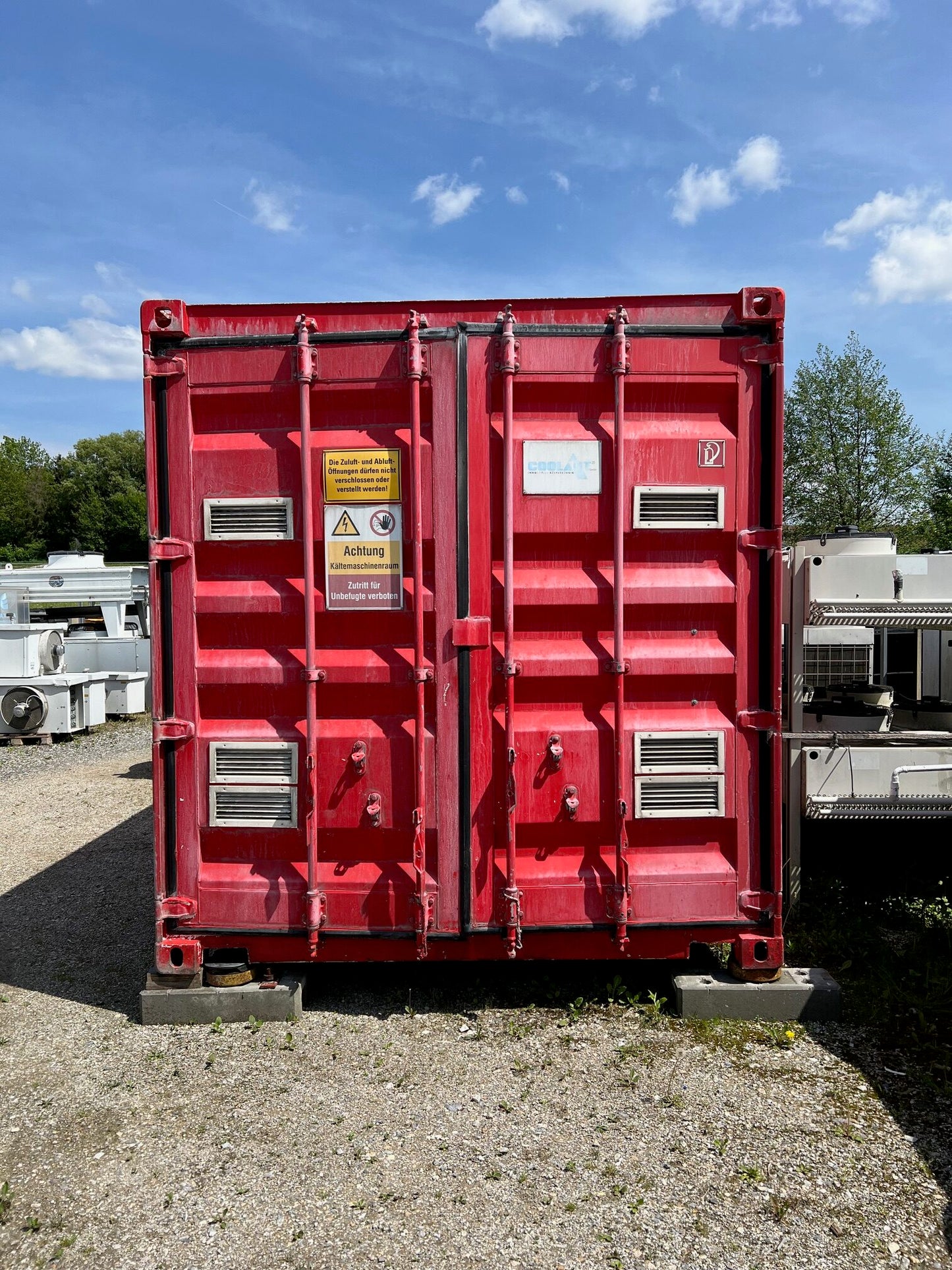 Schockfrostanlage, Verbundanlage mit 6 Stk. Verdichter- Kompressor Bitzer S6F-30.2Y