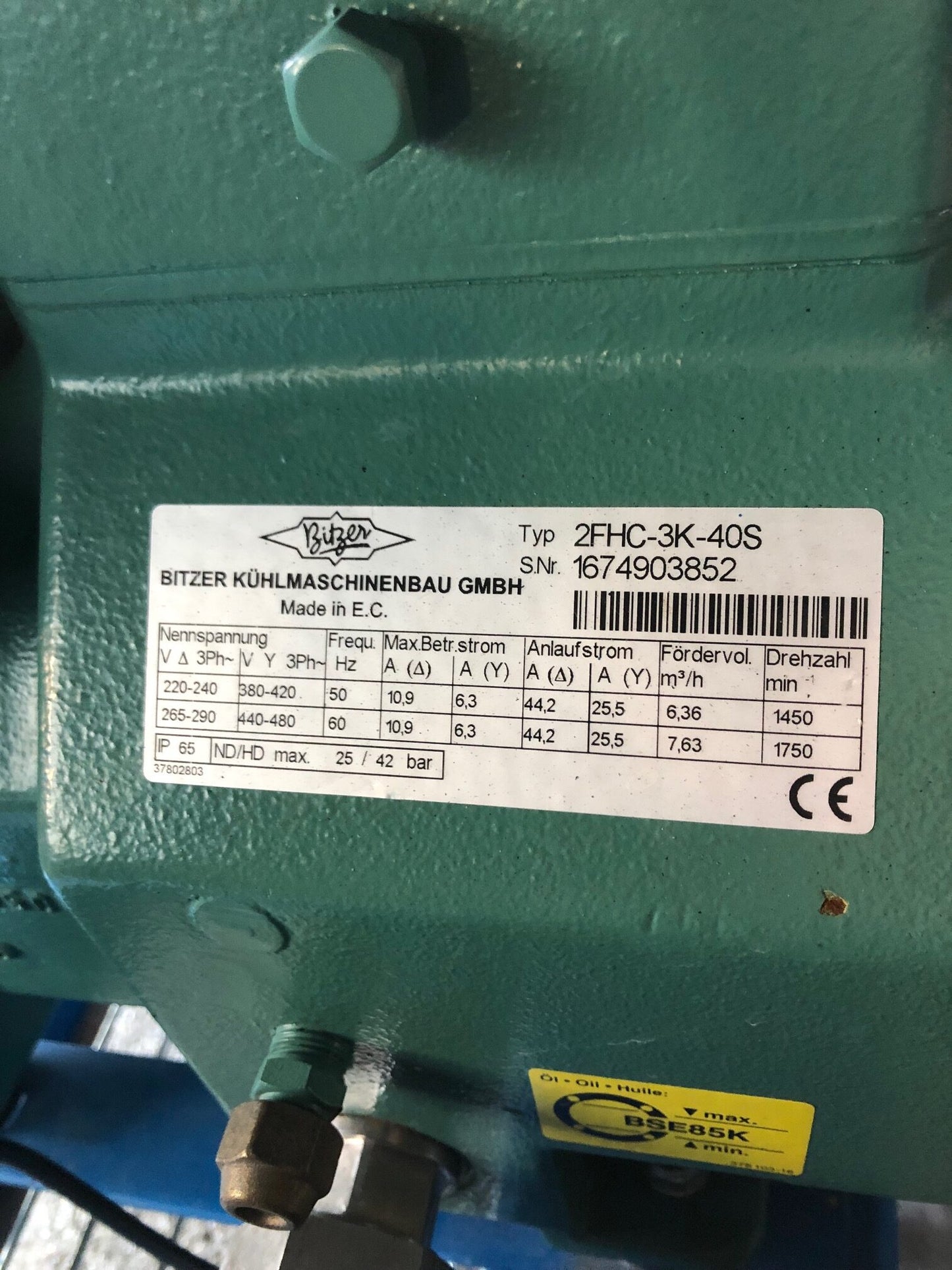 Verbundanlage mit BITZER CO2 Verdichtern