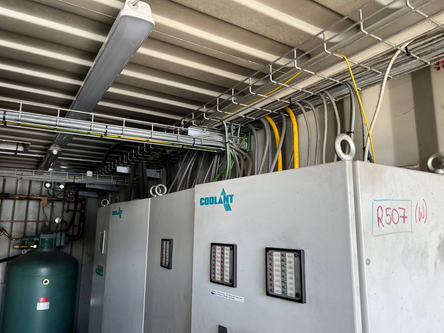 Schockfrostanlage, Verbundanlage mit 6 Stk. Verdichter- Kompressor Bitzer S6F-30.2Y