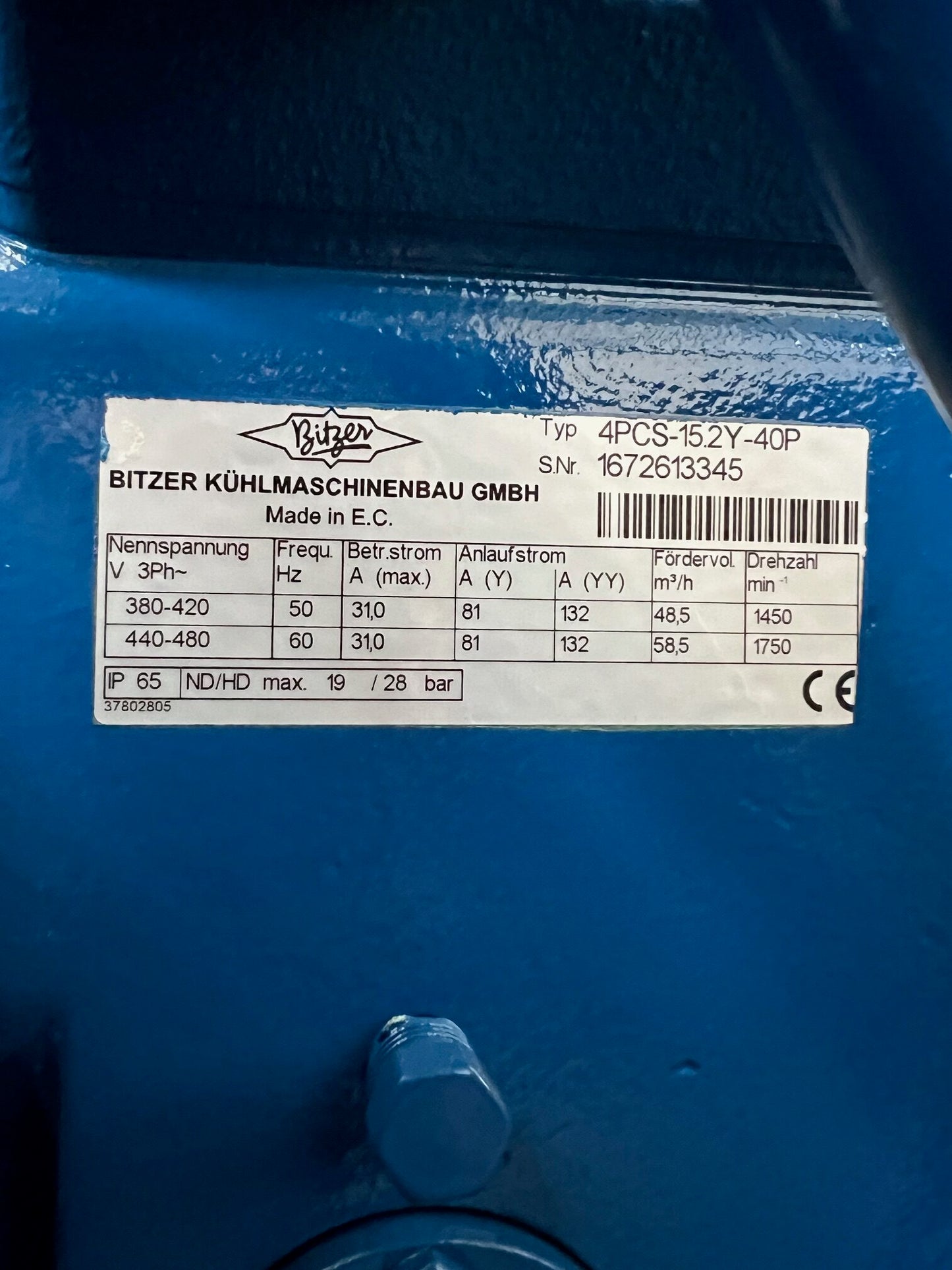 Verbundanlage mit BITZER Verdichter