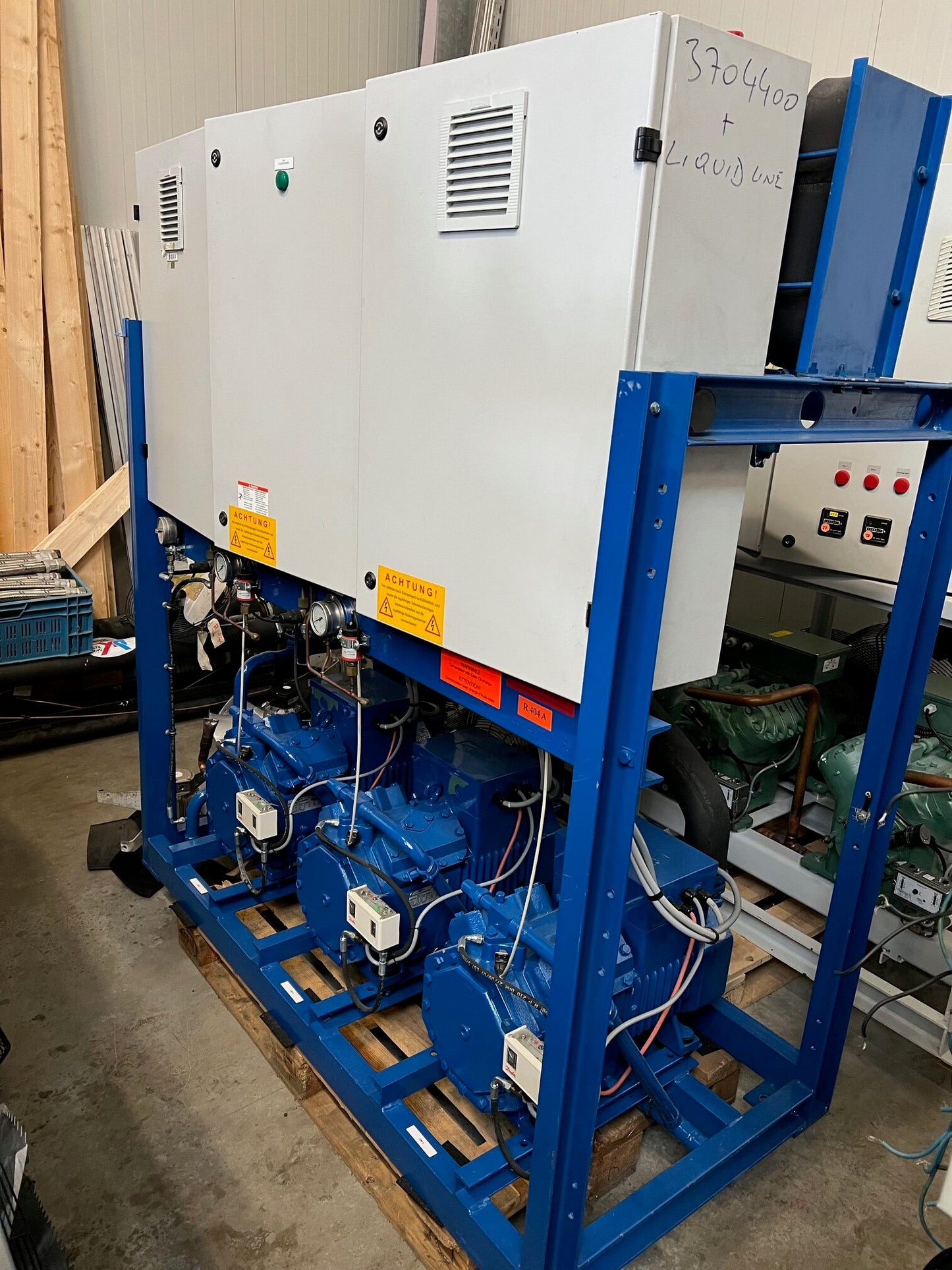 Verbundanlage mit BITZER Verdichter