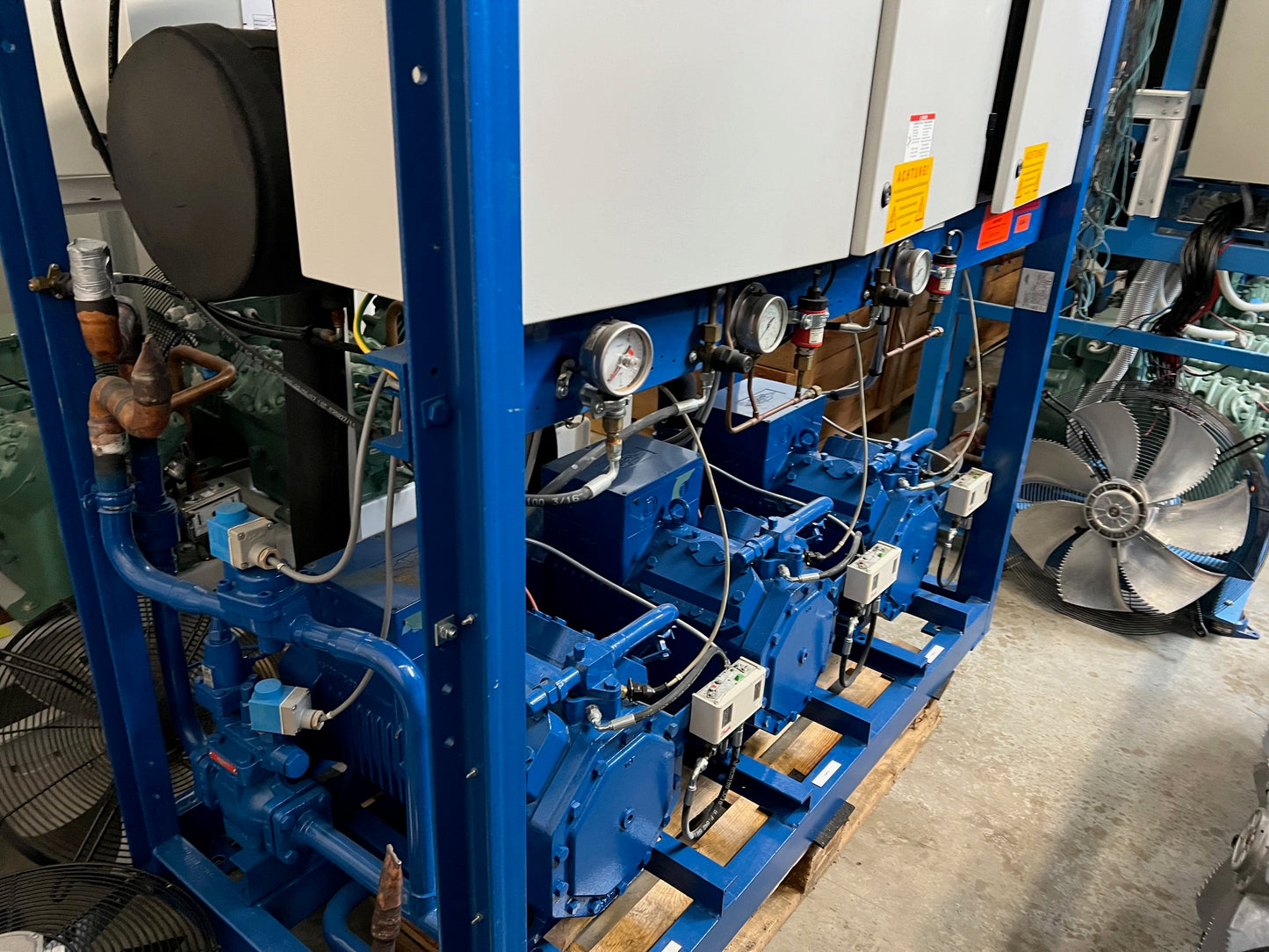 Verbundanlage mit BITZER Verdichter