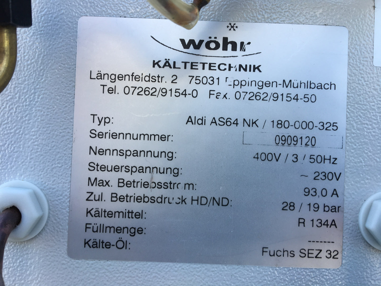 Verbundanlage mit BITZER Verdichter