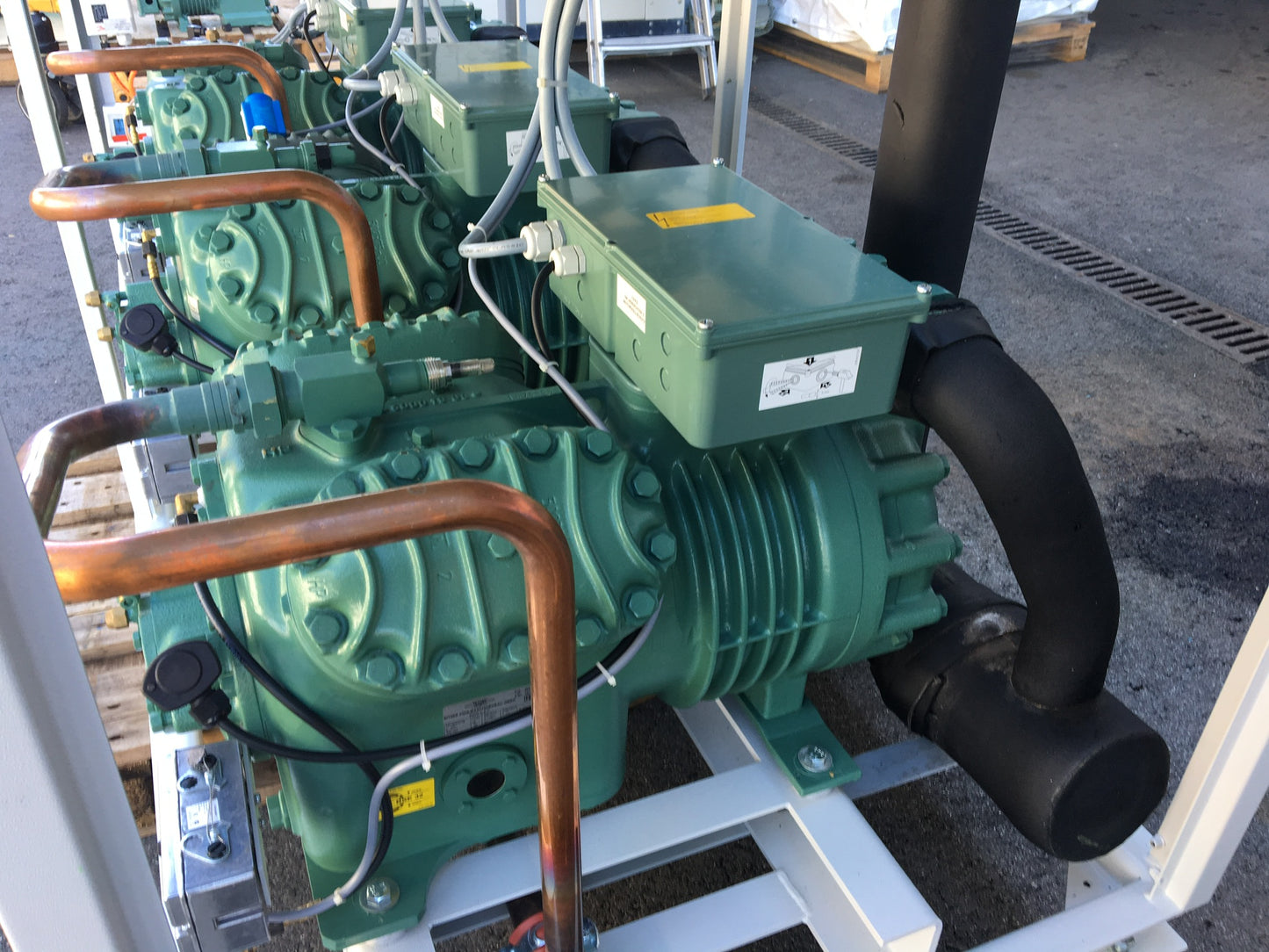 Verbundanlage mit BITZER Verdichter