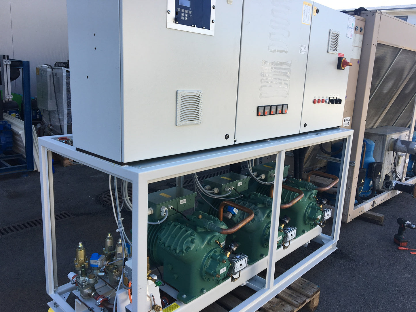 Verbundanlage mit BITZER Verdichter
