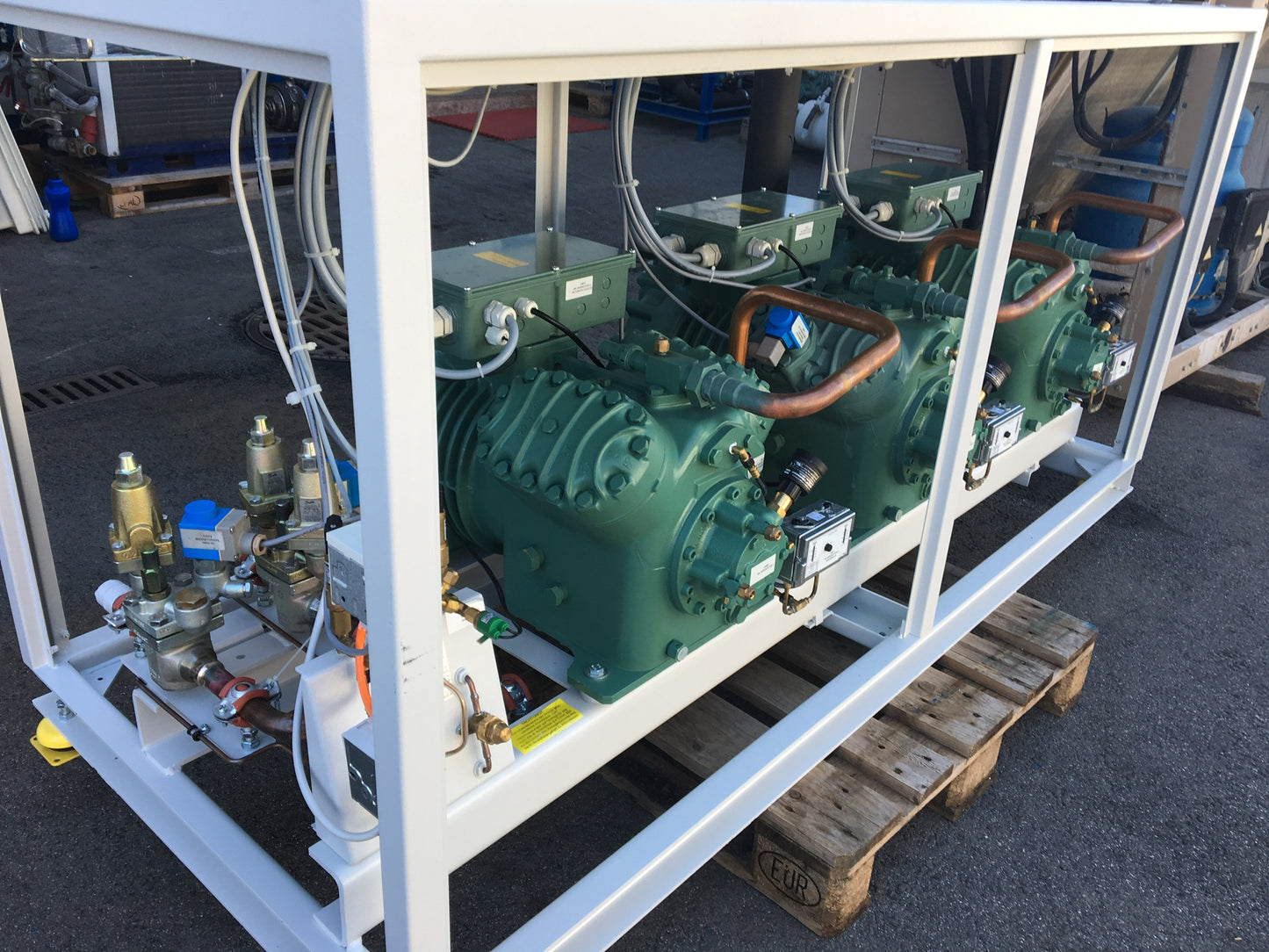 Verbundanlage mit BITZER Verdichter