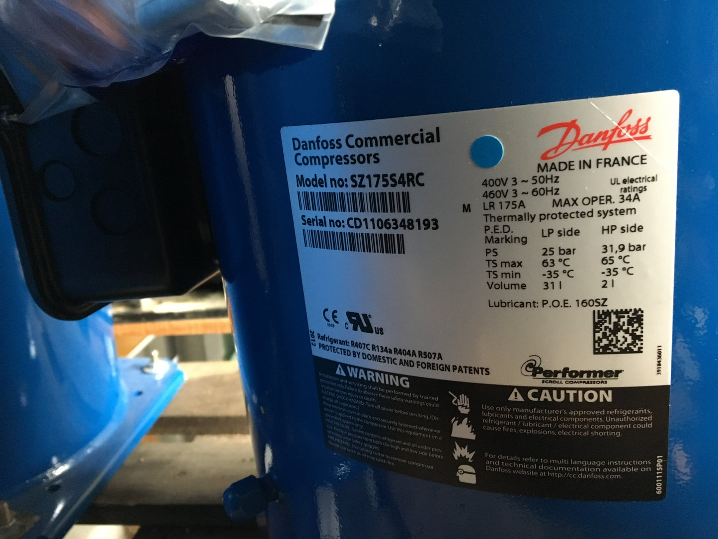DANFOSS Verdichter