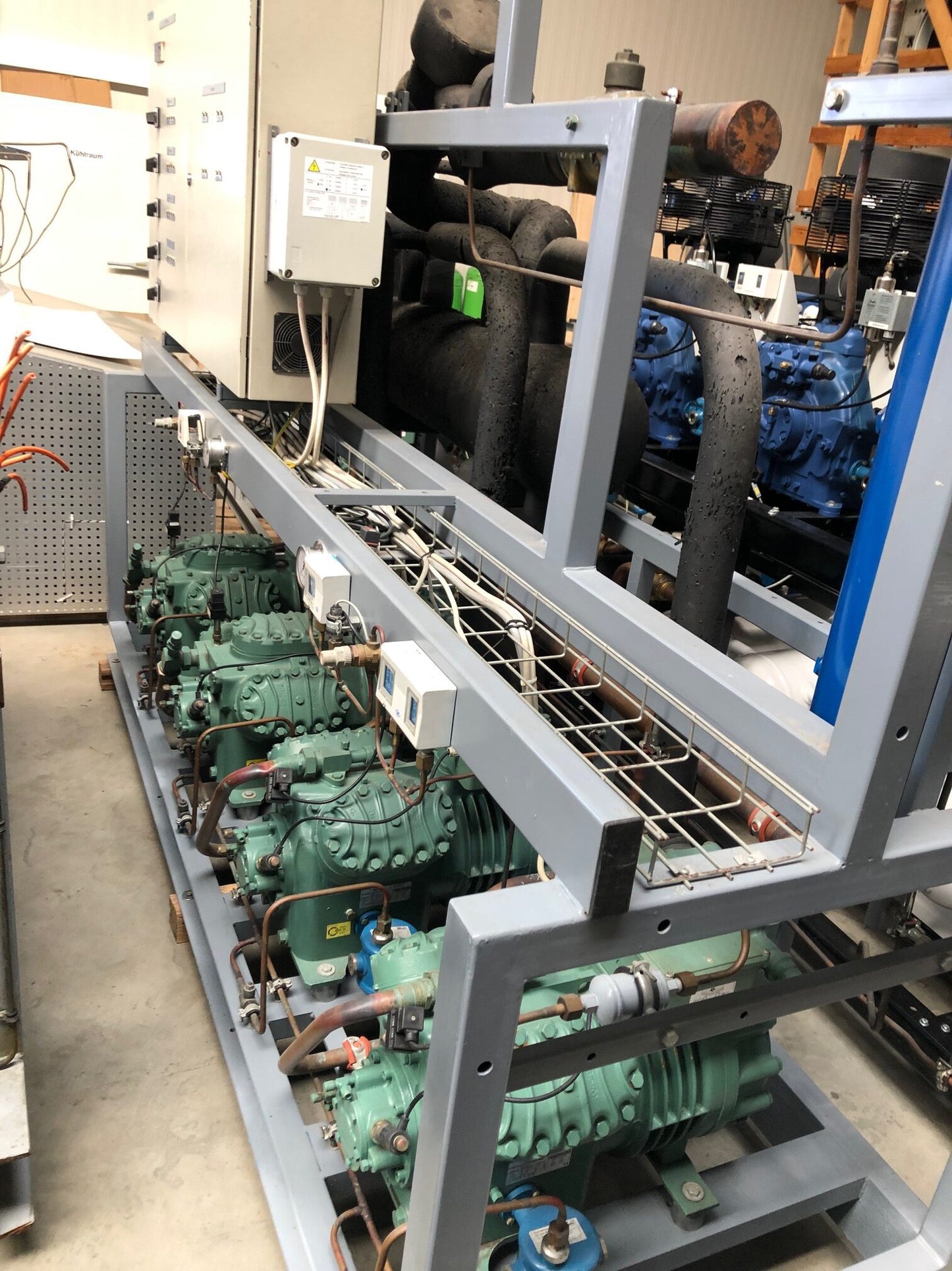 Verbundanlage HAUSER mit BITZER Verdichter