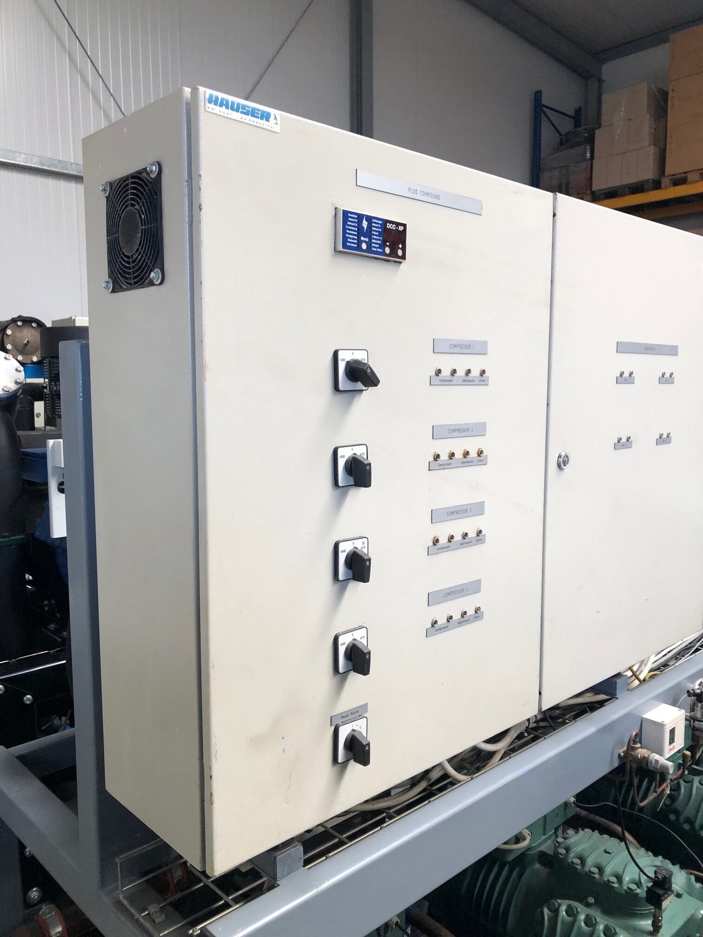 Verbundanlage HAUSER mit BITZER Verdichter