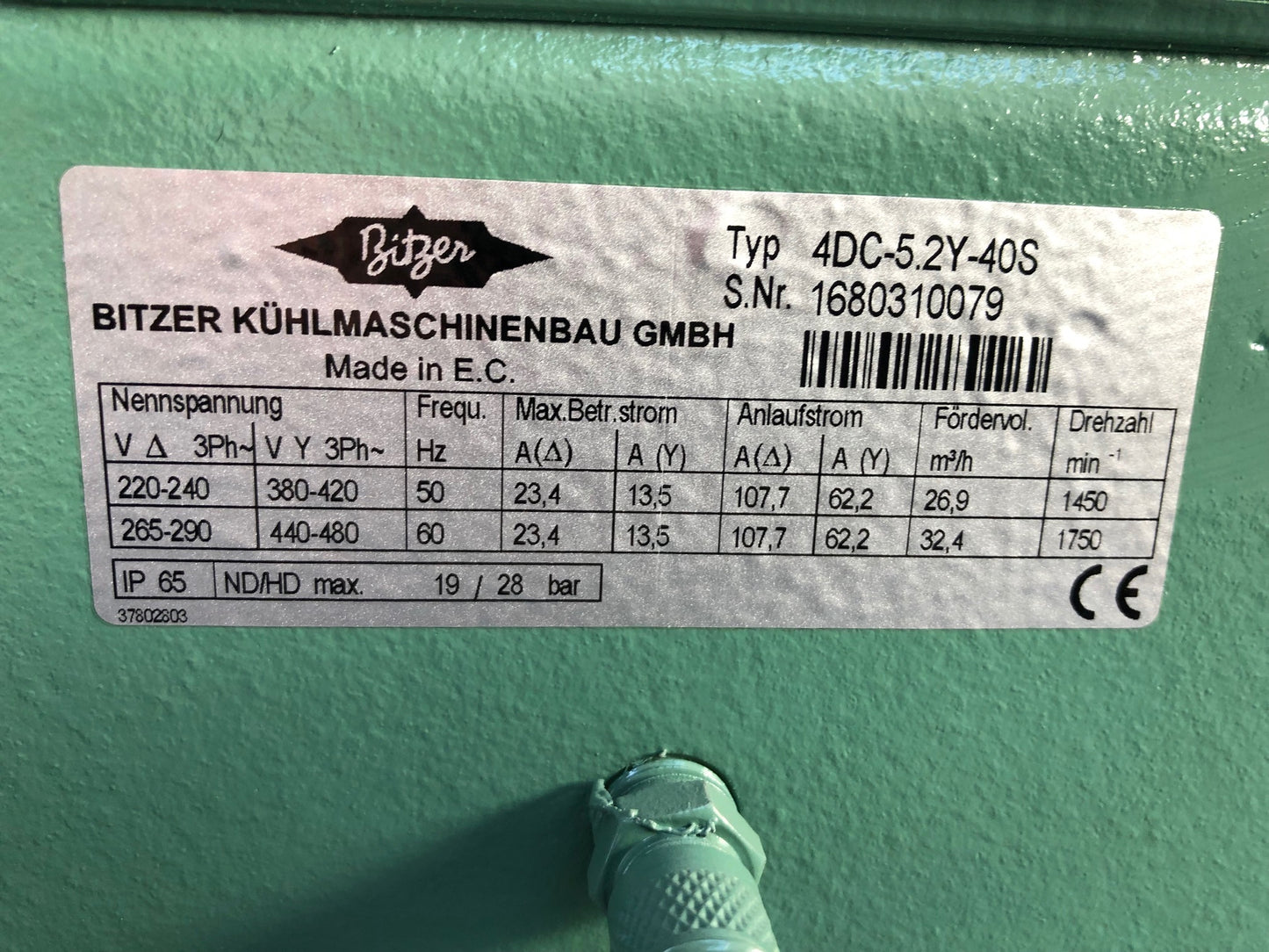 BITZER Kühlaggregat