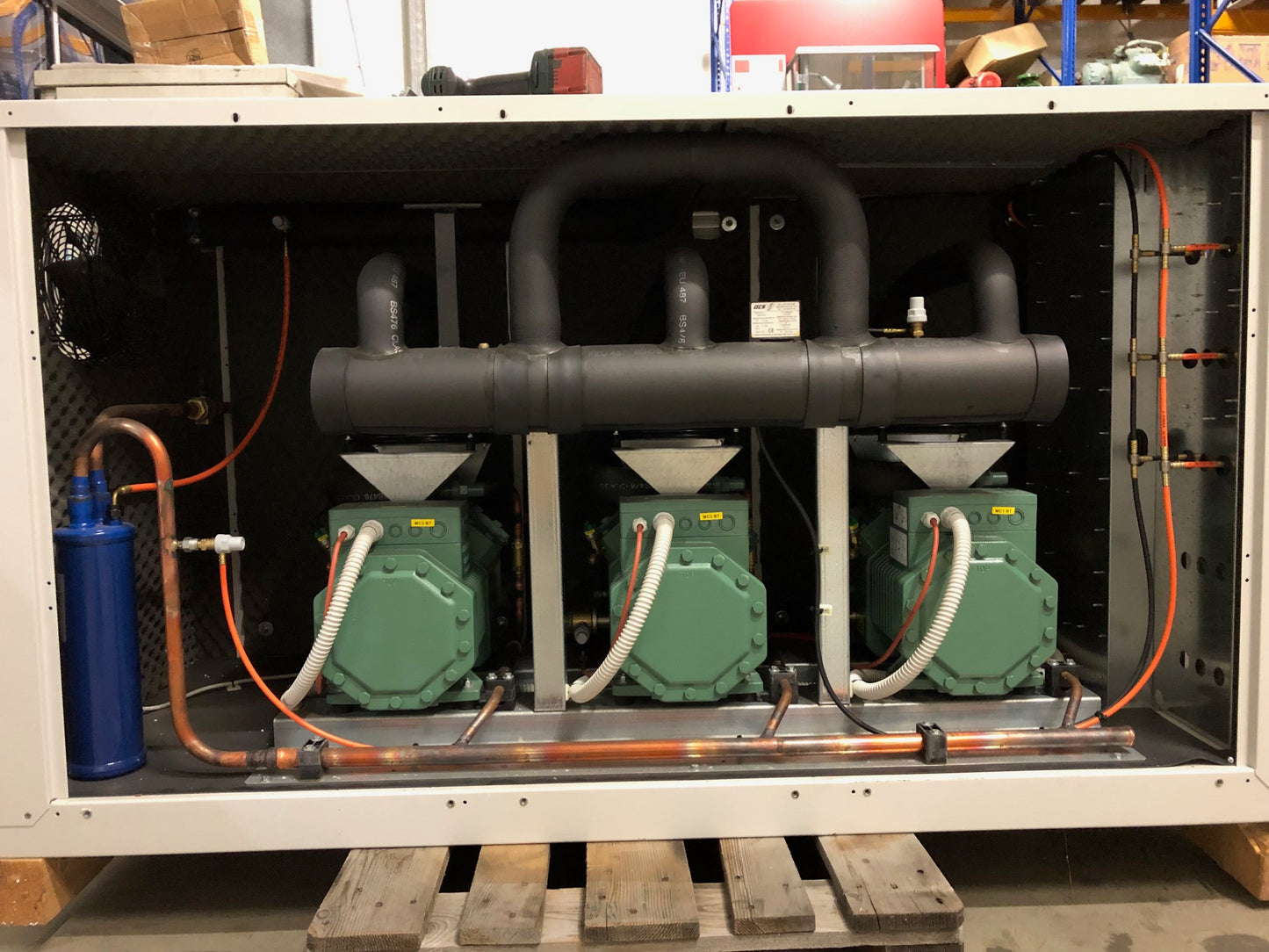 Verbundanlage mit BITZER Verdichter