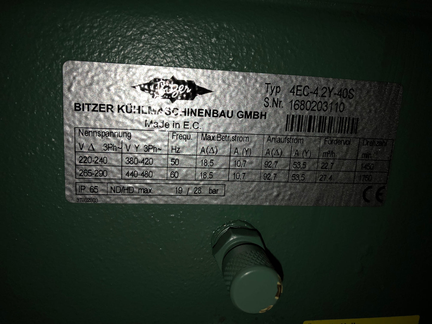 Verbundanlage mit BITZER Verdichter