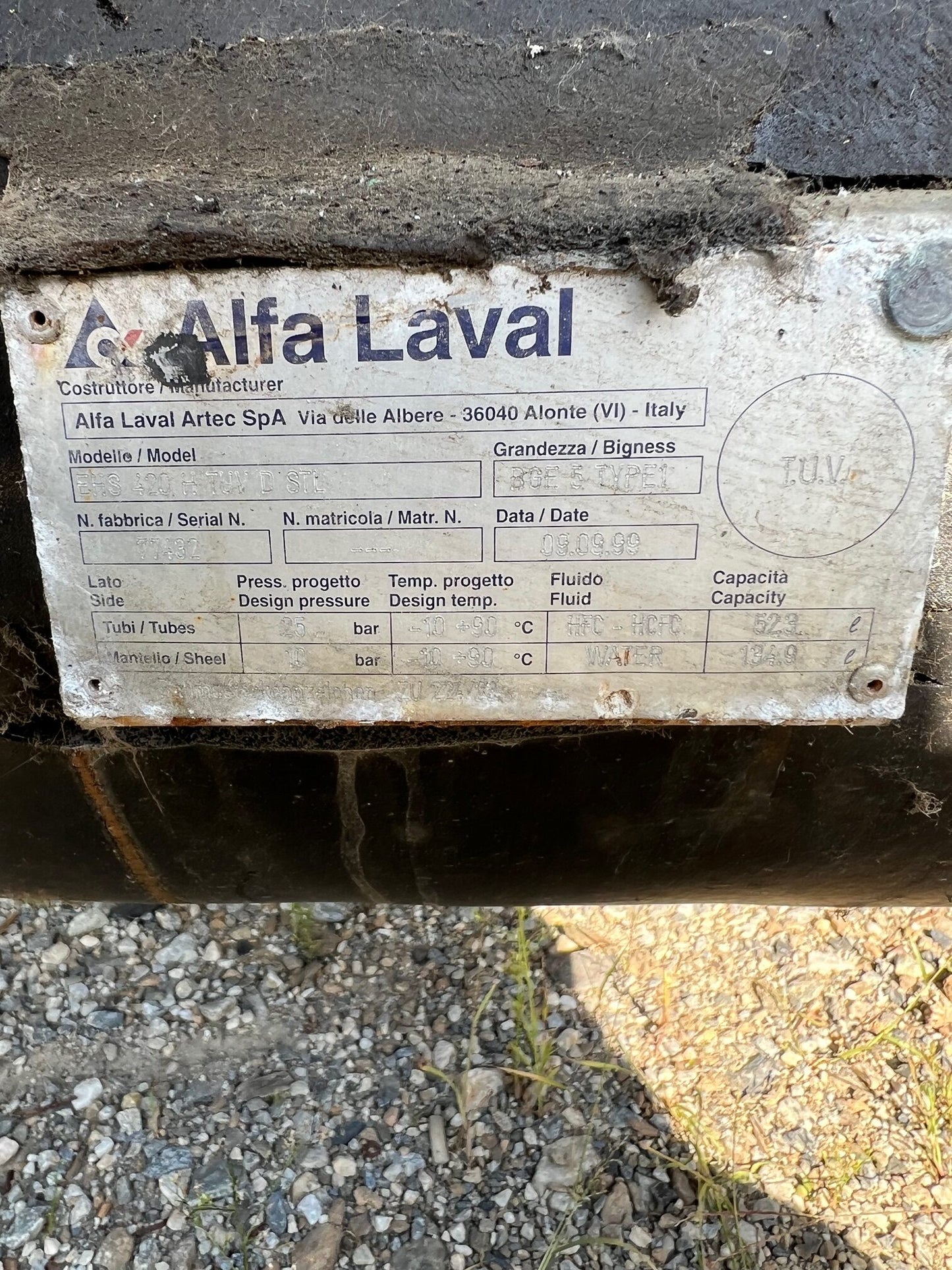 Kaltwassersatz mit Verdichter RefComp