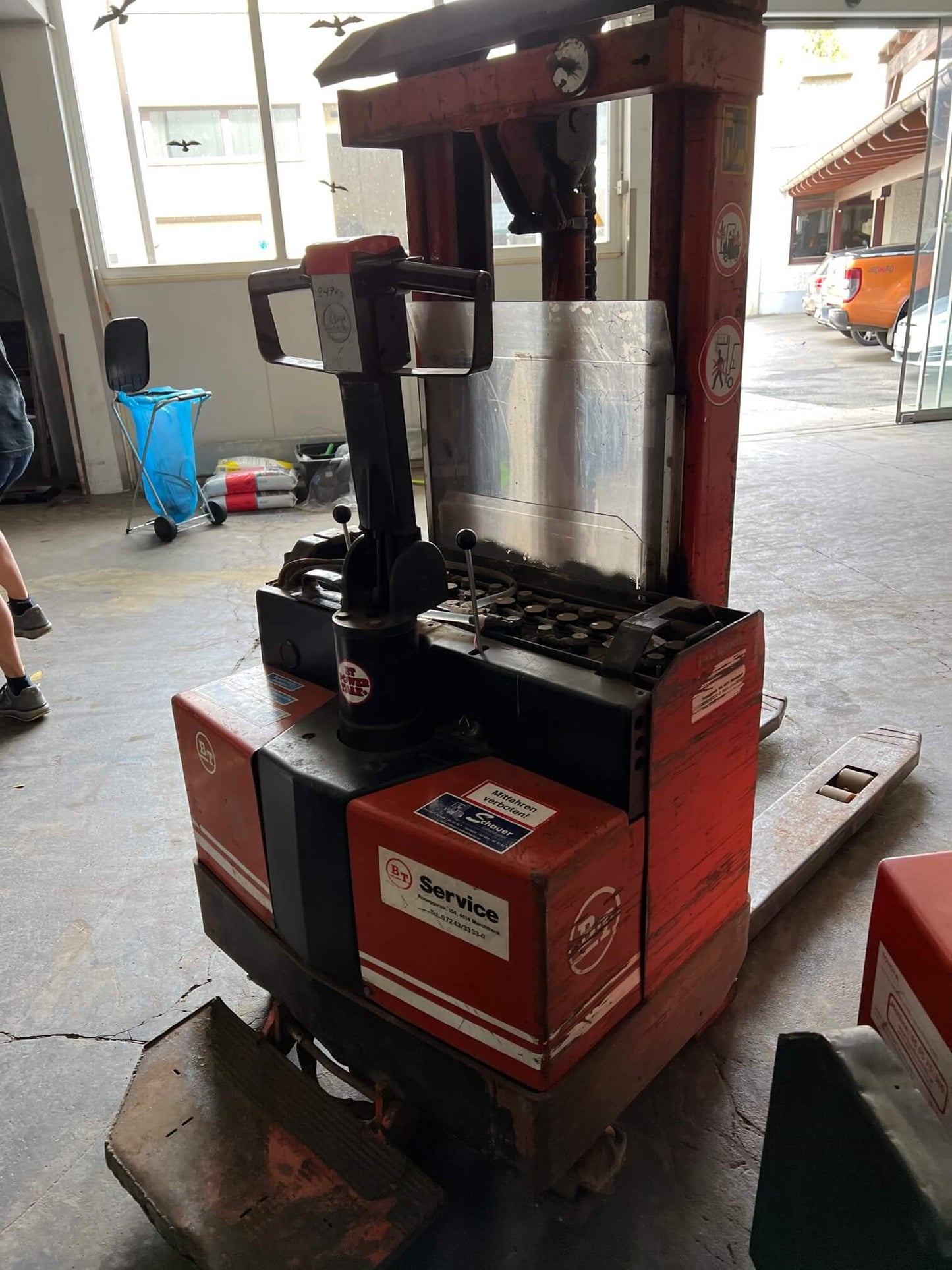 Hubameise, Stapler Fabrikat BT