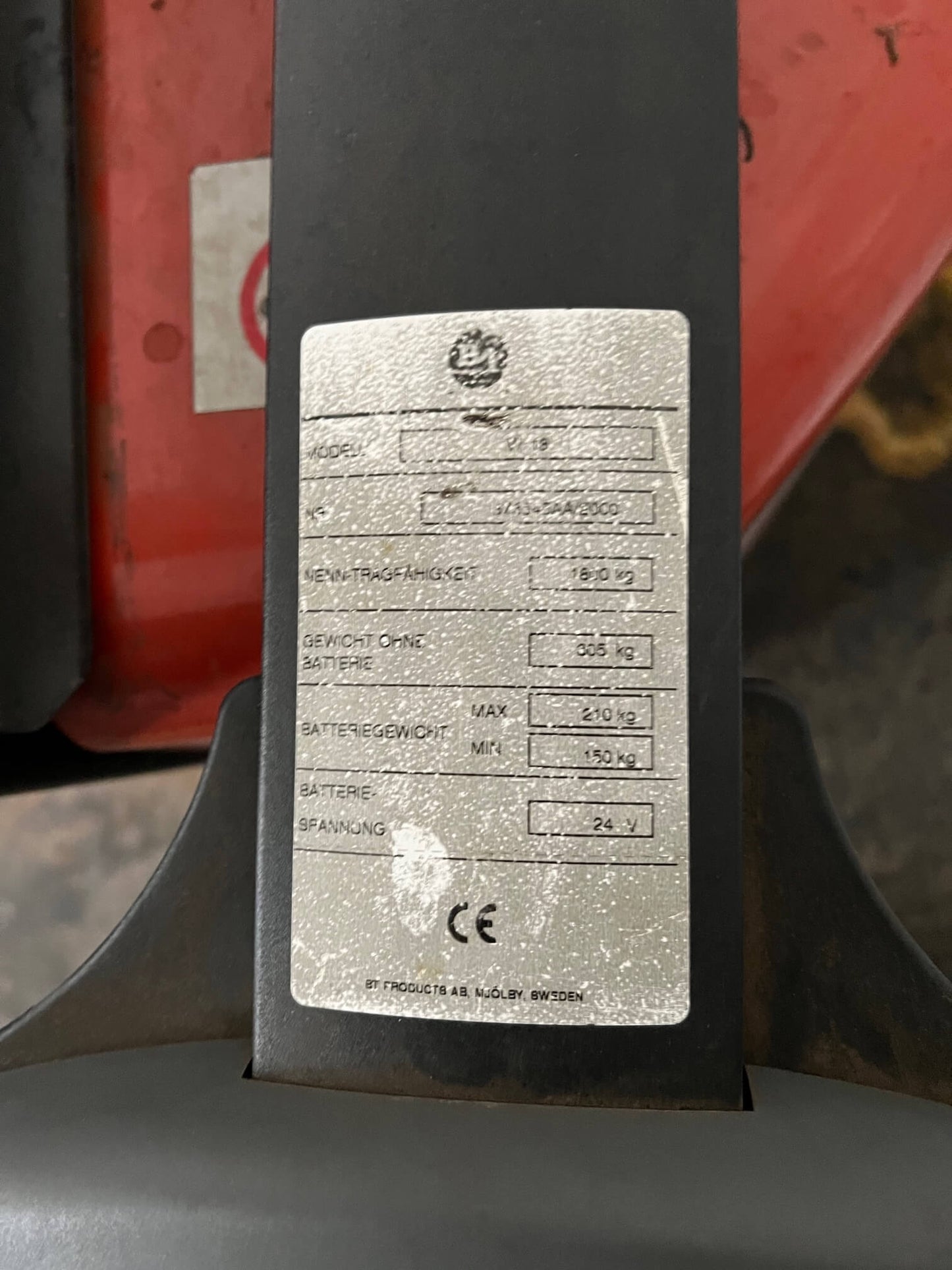 Hubameise, Stapler Fabrikat BT