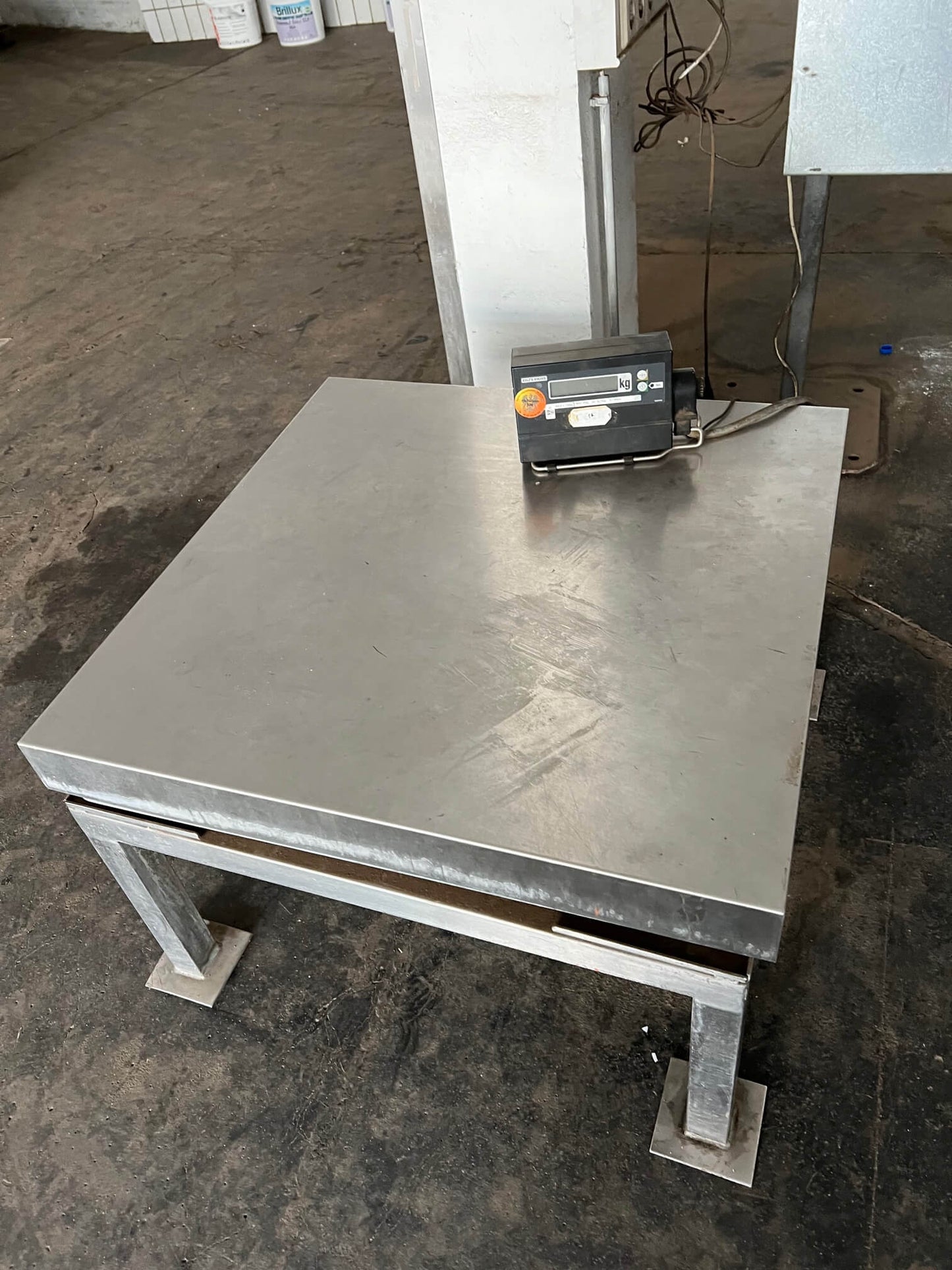 Bodenwaage Fabrikat BIZERBA bis 1500kg Tischwaage Fabrikat BIZERBA bis 150kg