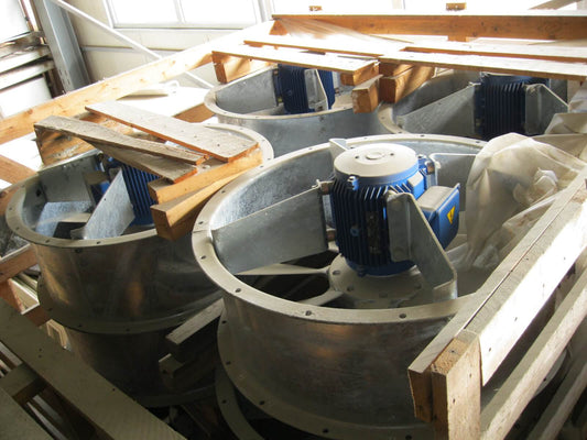 Lüfter Fabrikat WOODS Type 90JM