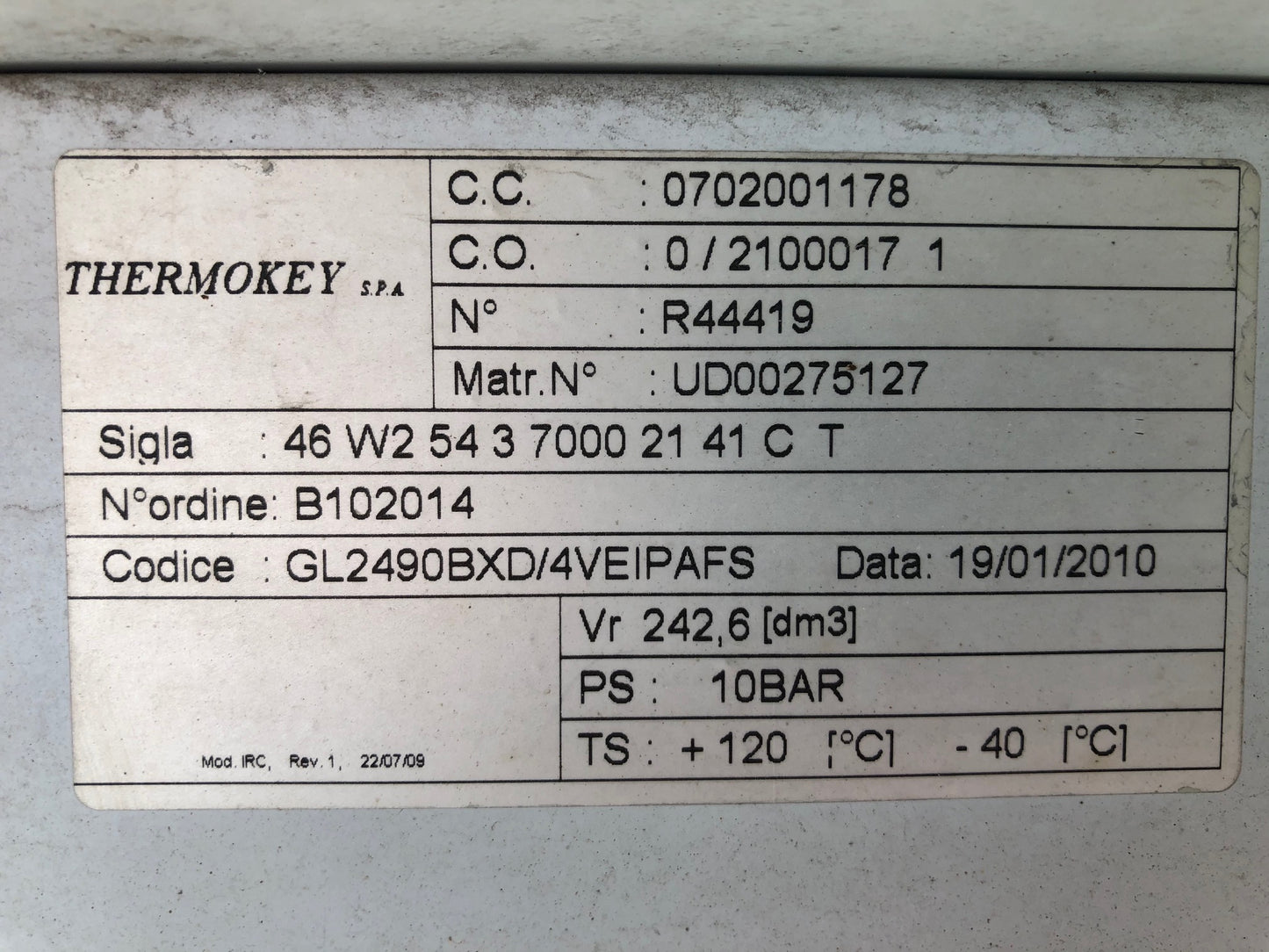 Rückkühler THERMOKEY
