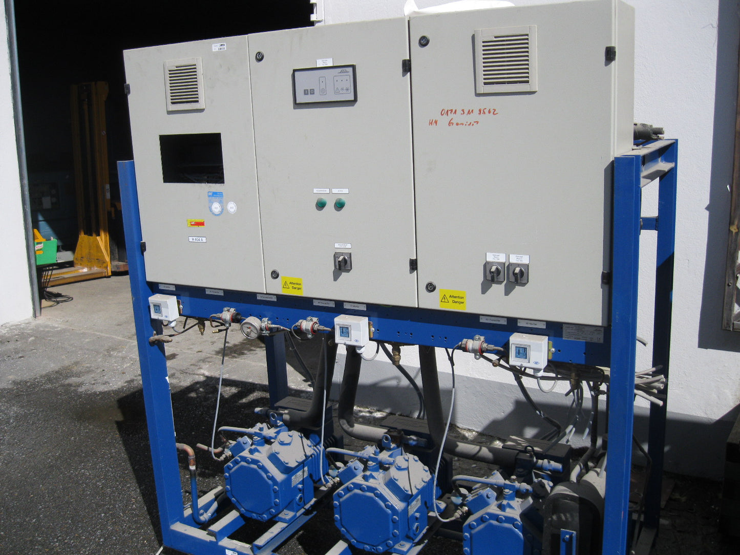 Verbundanlage LINDE mit BITZER Verdichter